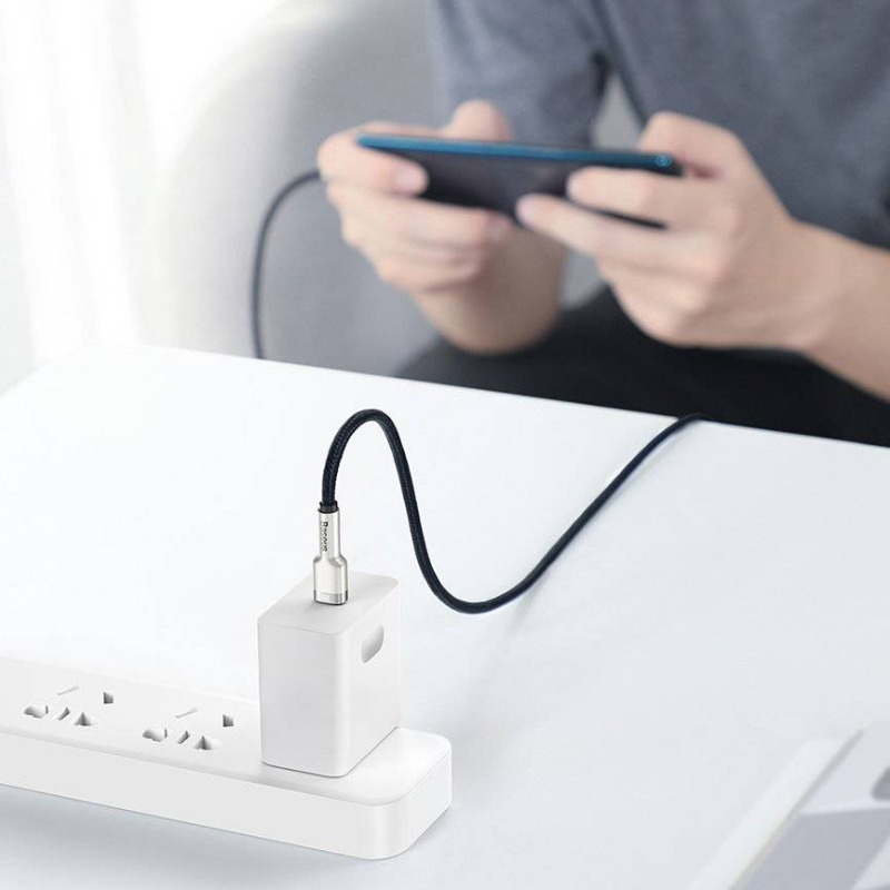 Baseus Cafule Series Metal Data Cable Type-c To Type-c 100W CATJK-C01